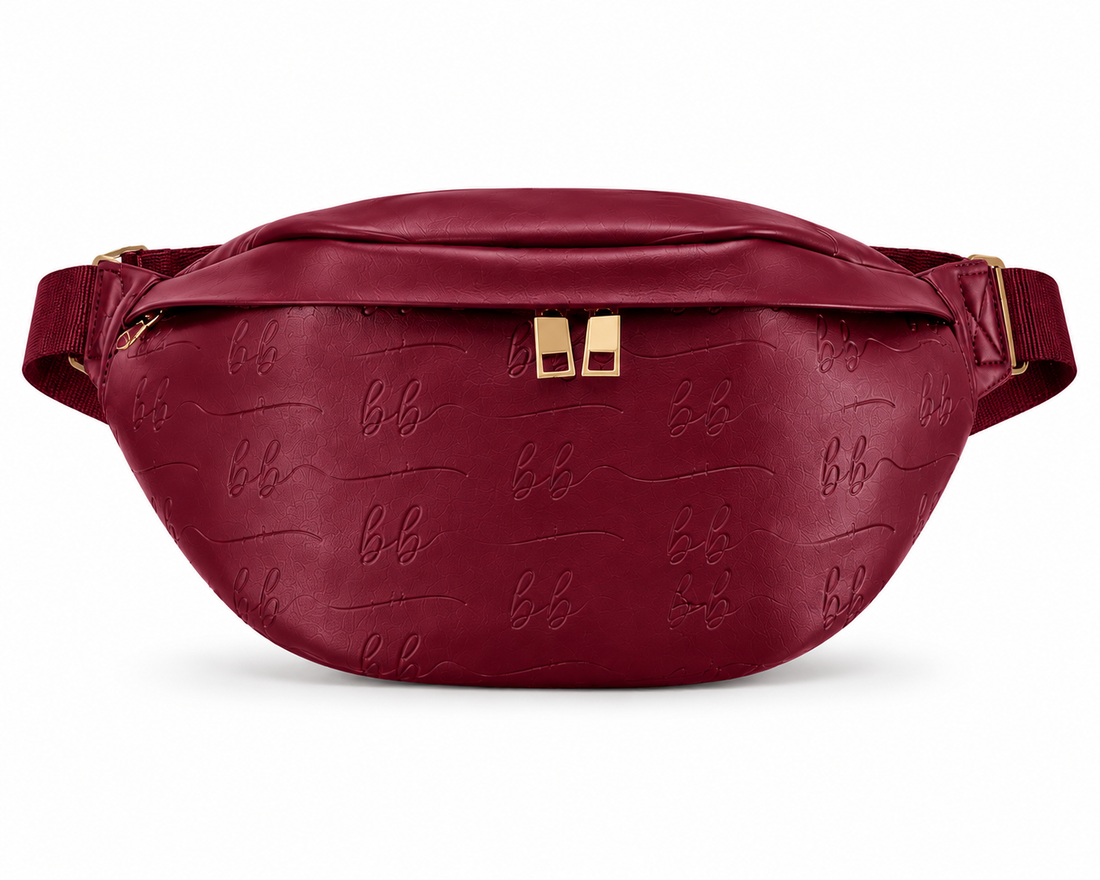 BB Inc Signature Bum Bag, Burgundy (PRE-SALE RESERVATION, EXPECTED SHIP DATE IS JUNE 10th)