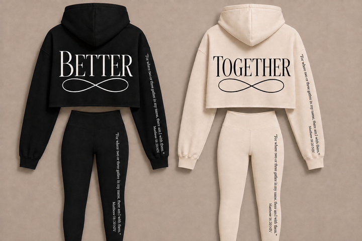 Better Together Activewear! PREORDER, Expected Ship Date is 9/15..